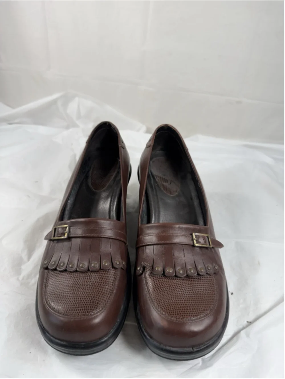 Dansko Loafer Shoes Pumps Sz 41 kiltie fringe